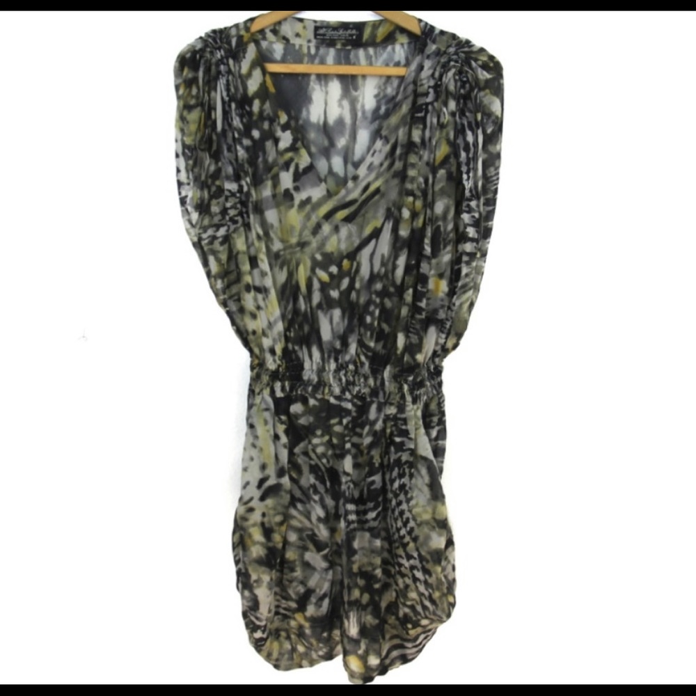 NEW All Saints Spitalfields Katana Beach Silk Dress, size 10 (UK)